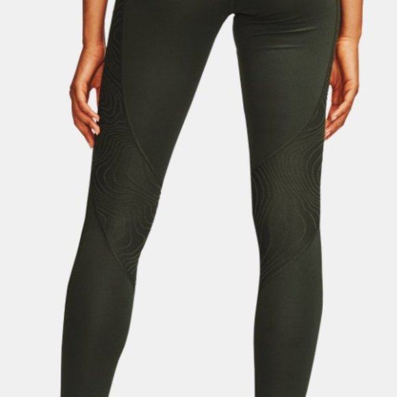 Full length green under armour  legging - Picture 10 of 11